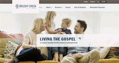 Desktop Screenshot of brushycreekchurch.com